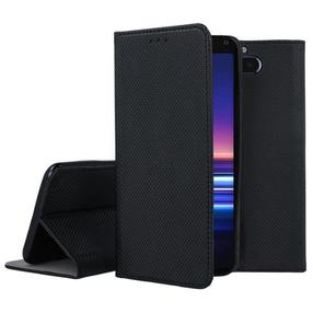 Telefona vāciņš Mocco Smart Magnet Book Case For Sony Xperia 1 II, melna krās., Sony