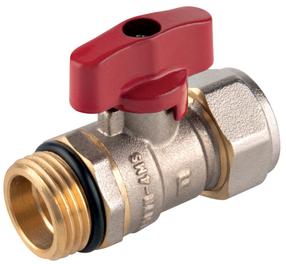 Vārsts Ferro KNPEX16E, lodveida, ūdens patēriņa regulēšanai, 1/2" m