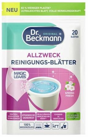 Plovimo priemonė Dr. Beckmann Magic Leaves Spring Fresh, universalus, 20 vnt.
