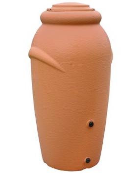 Lietaus vandens talpykla Prosperplast, 113 cm, plastikas, oranžinė sp.