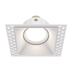 Šviestuvas įleidžiamas Maytoni Dot DL042-01-SQ-W, GU10, balta sp., 50 W