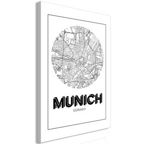 Reprodukcija Artgeist Retro Munich N8688-SPWD, 20 cm x 30 cm