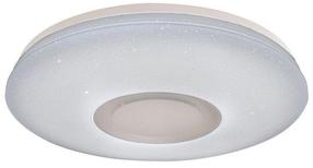 Prece ar bojātu iepakojumu. Viedais apgaismojums griesti CristalRecord 27-216-52-000, LED, 3000 - 6500 °K, 1 x 52 W, balta krās. / balta krās., 48 x 48 cm