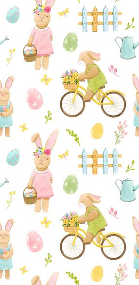 Tapetai Artgeist Bunny e-B-10018-j-a, 1000 cm x 50 cm