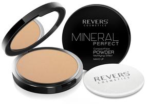 Kompaktne pulber Revers Mineral Perfect, hele pruun v., 2.0, 9 g