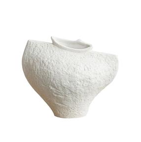 Vaza Domoletti MULWH4293, 18 cm, balta sp.