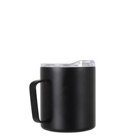 Krūzīte Lifeventure Insulated Mountain Mug, nerūsējošais tērauds, 8.5 cm, 0.350 l, melna krās.