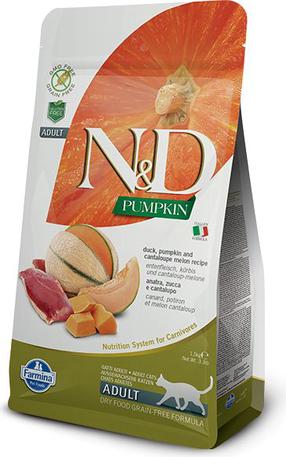 Сухой корм для кошек Farmina N&D Pumpkin Duck & Cantaloupe, мясо утки, 0.3 кг