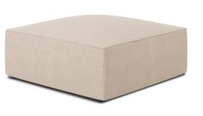 Pufas Micadoni Home Ruby Structured, kreminė sp., 93 cm x 93 cm x 40 cm