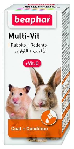 Витамины для грызунов Beaphar Multi Vit, для грызунов, 0.02 кг