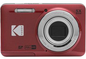 Digitālā fotokamera Kodak FZ55, sarkana krās.