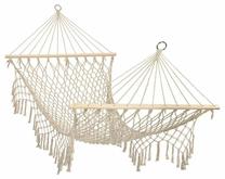 Hamakas, šviesiai ruda - ecru, 200 cm