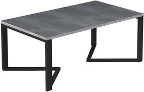 Kavos staliukas Gavino, pilka sp., 90 cm x 60 cm x 42 cm