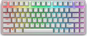 Bezvadu spēļu tastatūra Dell Alienware Pro, Angļu (US), balta krās.