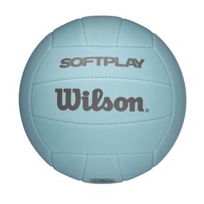 Tinklinio kamuolys Wilson Soft Play, 5 dydis, žydra sp.