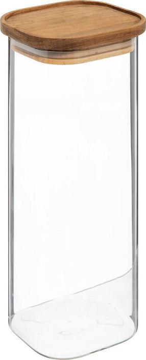 Lielapjoma produktu konteiners 5five Simply Smart, 2 l, 10.7 cm x 10.7 cm, caurspīdīga krās.