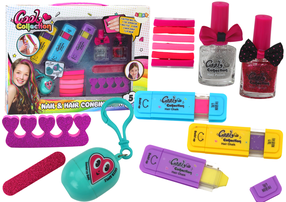 Nagu un matu rotājumu komplekts Lean Toys Cool Collection