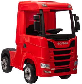 Bērnu elektriskā kravas automašīna Lean Cars Scania 500R HL698, sarkana krās.
