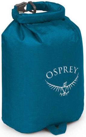 Ūdensizturīgā soma Osprey Ultralight DrySack, 3 l, zila krās.