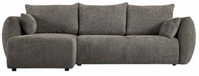 Kampinė sofa - lova Cosmopolitan Design Matera Eden 18, šviesiai pilka sp., kairinė, 173 x 253 cm x 86 cm