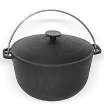 Puodas Biol, metalas, 28 cm, 8 l, juoda sp.