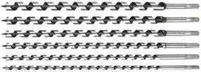 Medienos grąžtų komplektas Sthor 22466, medienai, sraigtinis, šešiakampis, 10 mm x 46 cm
