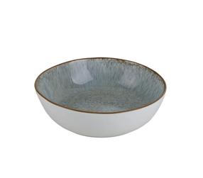 Маленькая миска Domoletti Eucalyptus, белый цв./коричневый цв./зеленый цв., 18.6 см