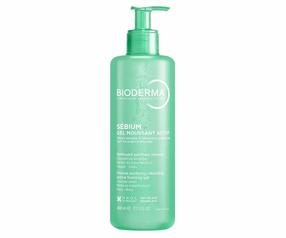Очищающий гель для лица Bioderma Sebium Intense Active, 400 мл