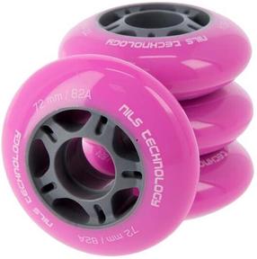 Ritenis Nils Extreme Wheel Set, 72 mm x 24 mm x 72 mm