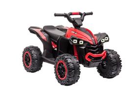 Детский электрический квадрицикл Lean Toys Quad HL568, красный цв.