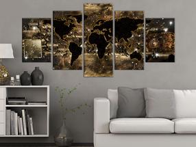 Reprodukcija Artgeist World Of Bronze HK3347-DKX, 200 cm x 100 cm