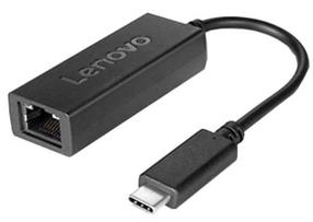 Адаптер Lenovo USB C to Ethernet, черный цв.