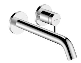 Скрытый смеситель для ванной Hansgrohe Tecturis S, серебристый цв.