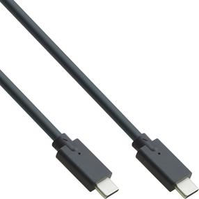 Kaabel InLine 35702A USB-C male, USB-C male, 2 m, must v.