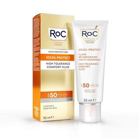 Средство для ухода за загаром RoC Soleil Protect High Tolerance SPF50, 50 мл