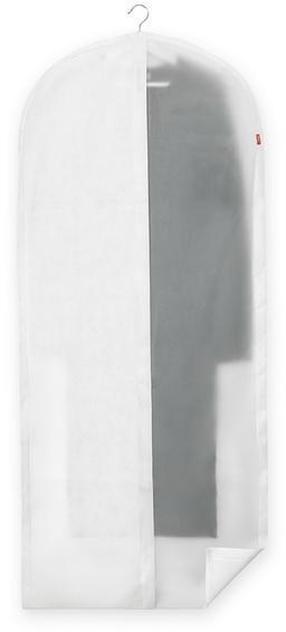 Mешок для одежды Rayen L Medium, 150 см x 60 см, прозрачный цв./белый цв.