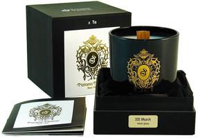 Svece, aromātiskā Tiziana Terenzi Xix march, 38 h, 170 g, melna krās.
