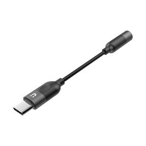 Адаптер Unitek M1204A USB Type-C, Mini Jack male, черный цв.