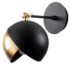 Lampa sienas Opviq Berceste 252-A 521SHN2187, E27, 1 x 40 W, melna krās. / melna krās.