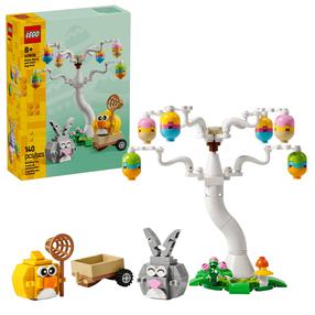 Konstruktor LEGO® Lihavõttejänes ja tibumunajaht 40808, 140 tk