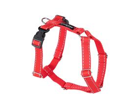 Petnešos šunims Amiplay Guard Reflective, raudona sp., 260 - 350 mm x 10 mm, S