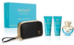 Dāvanu komplekts sievietēm Versace Dylan Turquoise Pour Femme
