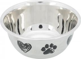 Миска для животного Trixie TX-25271, 0.5 л, 13 см x 13 см, серебристый цв.