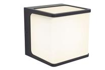 Sieninis lauko šviestuvas Lutec Doblo, 14.5W, LED, IP54, antracito sp., 11 cm x 10 cm