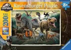 Puzle Ravensburger Jurassic World 01058, 36 cm x 49 cm, 200 gab., daudzkrāsaina