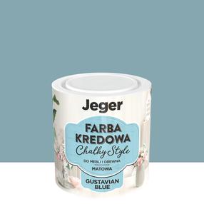 Dažai, baldams Jeger Chalk Paint Gustavian Blue, matinis, 0.5 l, melsva sp.