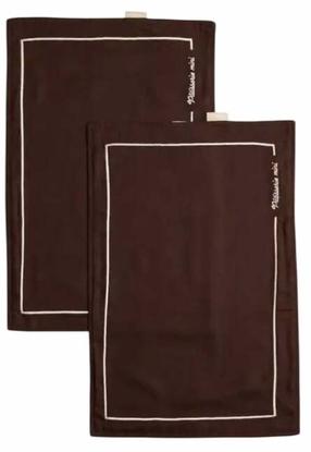 Stalo padėkliukas Homla Basic Patisserie Mini 246434, 45 cm x 30 cm, 2 vnt., Ruda sp.