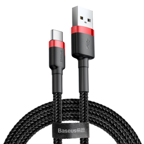Kaabel Baseus CATKLF-C91, USB/USB Type-C, 200 cm, must v.