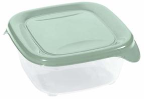 Dėžutė maistui Curver Fresh & Go 0800559A87, 0.8 l, 15.5 cm x 15.5 cm, žalia sp.