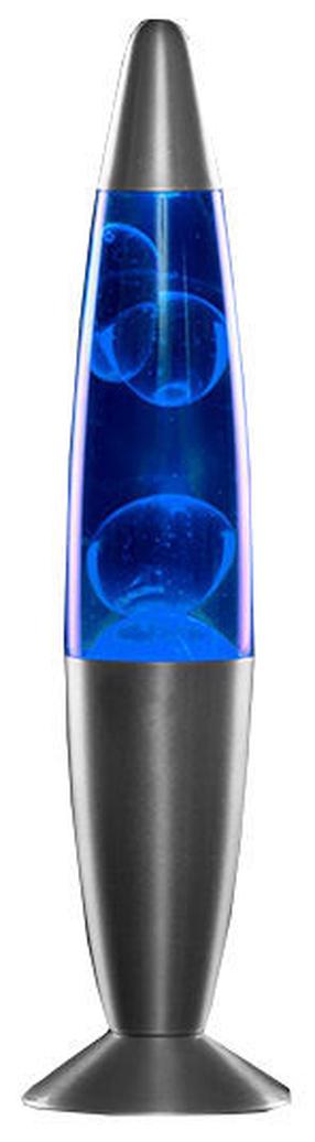 Lavas galda lampa InnovaGoods Magma, 25W, caurspīdīga krās./sudraba krās.